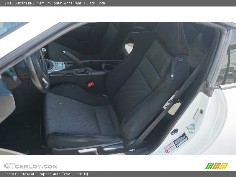 Satin White Pearl / Black Cloth 2013 Subaru BRZ Premium