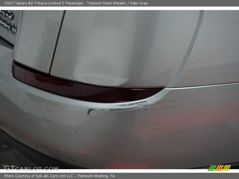 Titanium Silver Metallic / Slate Gray 2007 Subaru B9 Tribeca Limited 5 Passenger