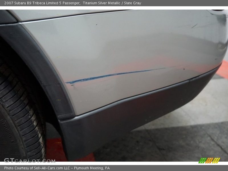 Titanium Silver Metallic / Slate Gray 2007 Subaru B9 Tribeca Limited 5 Passenger