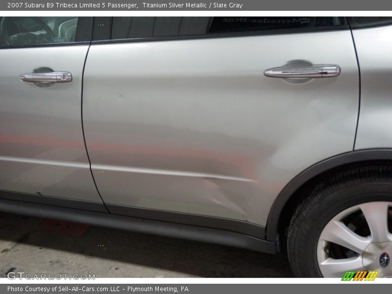 Titanium Silver Metallic / Slate Gray 2007 Subaru B9 Tribeca Limited 5 Passenger