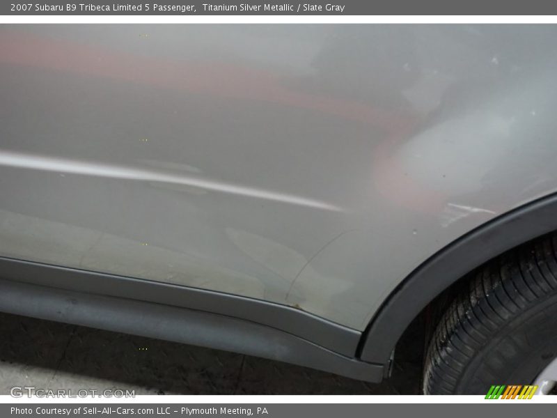 Titanium Silver Metallic / Slate Gray 2007 Subaru B9 Tribeca Limited 5 Passenger