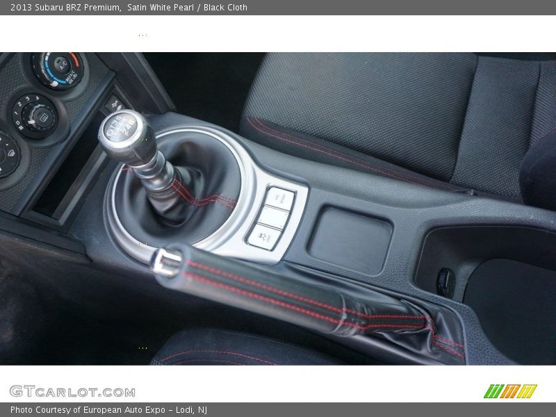 Satin White Pearl / Black Cloth 2013 Subaru BRZ Premium