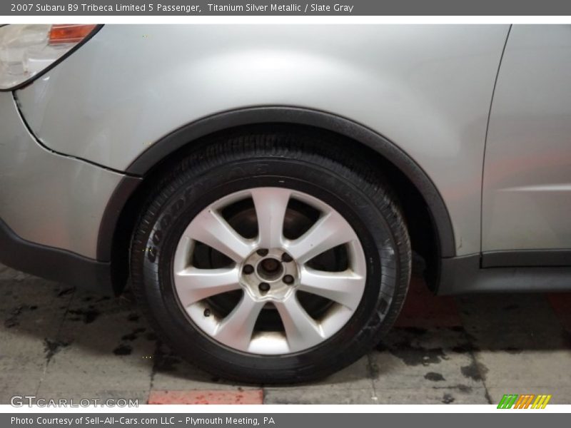 Titanium Silver Metallic / Slate Gray 2007 Subaru B9 Tribeca Limited 5 Passenger