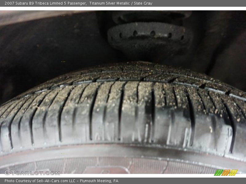 Titanium Silver Metallic / Slate Gray 2007 Subaru B9 Tribeca Limited 5 Passenger