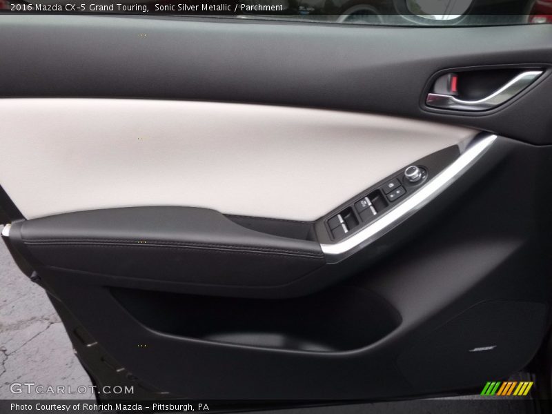 Sonic Silver Metallic / Parchment 2016 Mazda CX-5 Grand Touring
