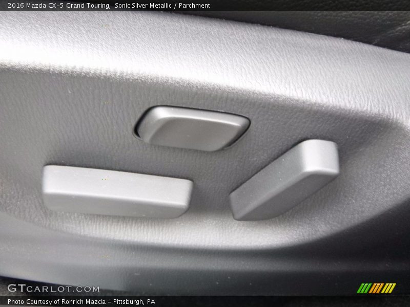 Sonic Silver Metallic / Parchment 2016 Mazda CX-5 Grand Touring