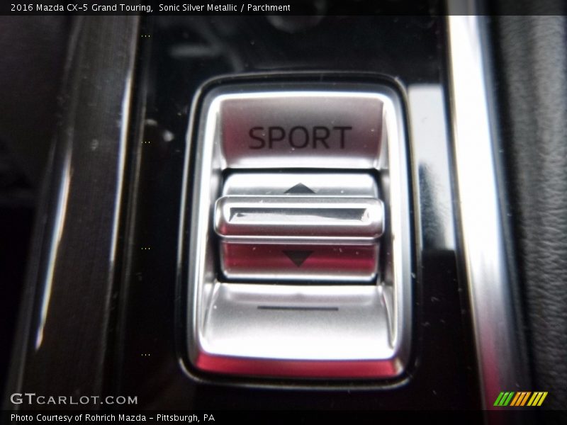 Sonic Silver Metallic / Parchment 2016 Mazda CX-5 Grand Touring