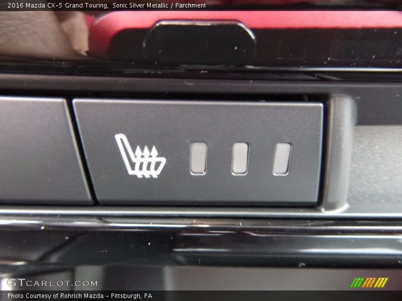 Sonic Silver Metallic / Parchment 2016 Mazda CX-5 Grand Touring