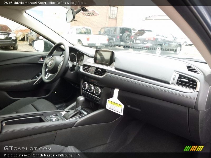 Blue Reflex Mica / Black 2016 Mazda Mazda6 Sport