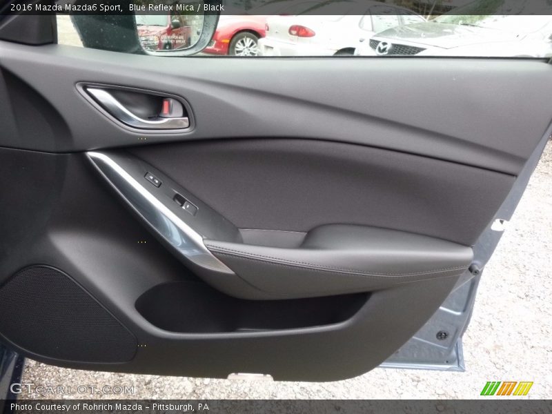 Blue Reflex Mica / Black 2016 Mazda Mazda6 Sport