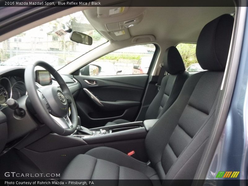 Blue Reflex Mica / Black 2016 Mazda Mazda6 Sport