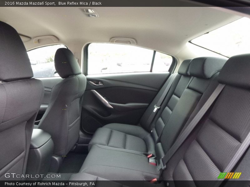 Blue Reflex Mica / Black 2016 Mazda Mazda6 Sport