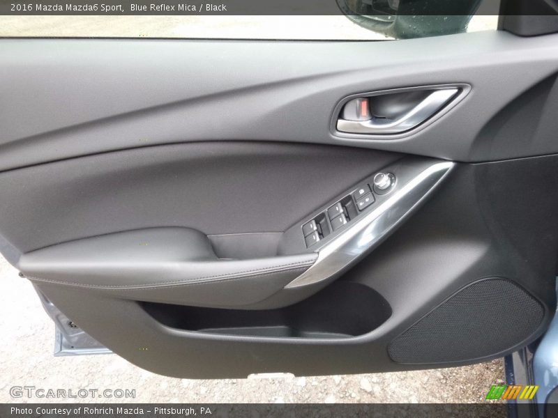 Blue Reflex Mica / Black 2016 Mazda Mazda6 Sport