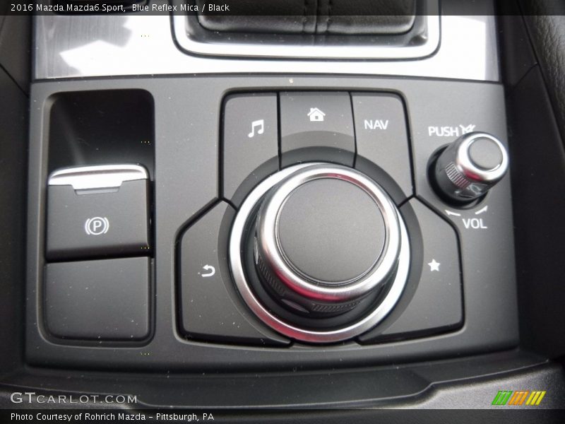 Blue Reflex Mica / Black 2016 Mazda Mazda6 Sport