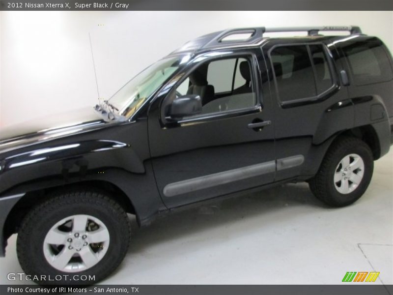 Super Black / Gray 2012 Nissan Xterra X