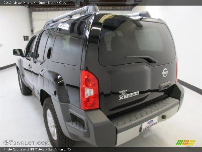 Super Black / Gray 2012 Nissan Xterra X