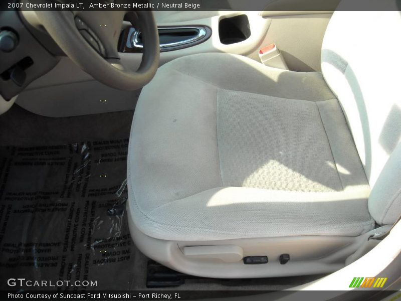 Amber Bronze Metallic / Neutral Beige 2007 Chevrolet Impala LT