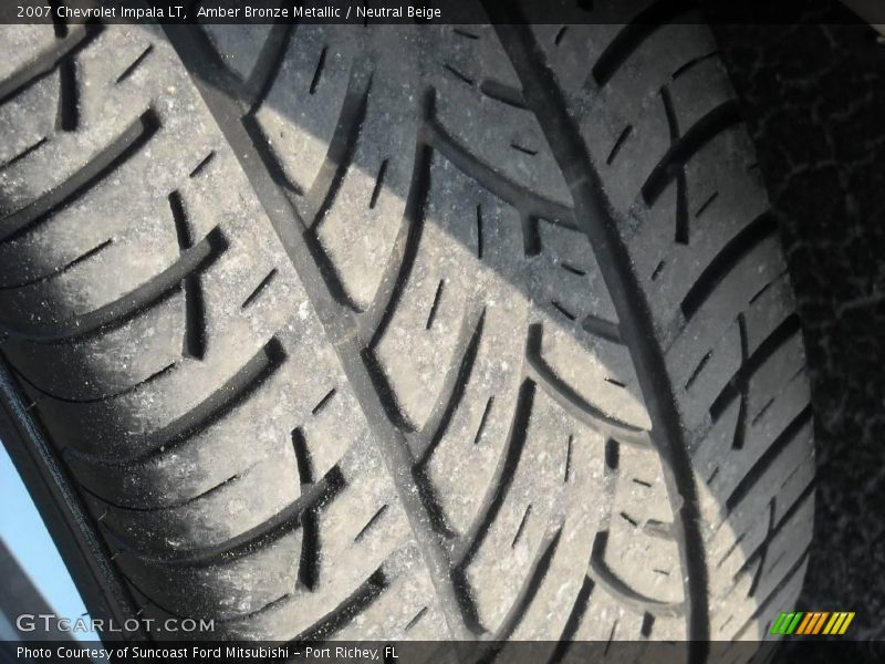 Amber Bronze Metallic / Neutral Beige 2007 Chevrolet Impala LT