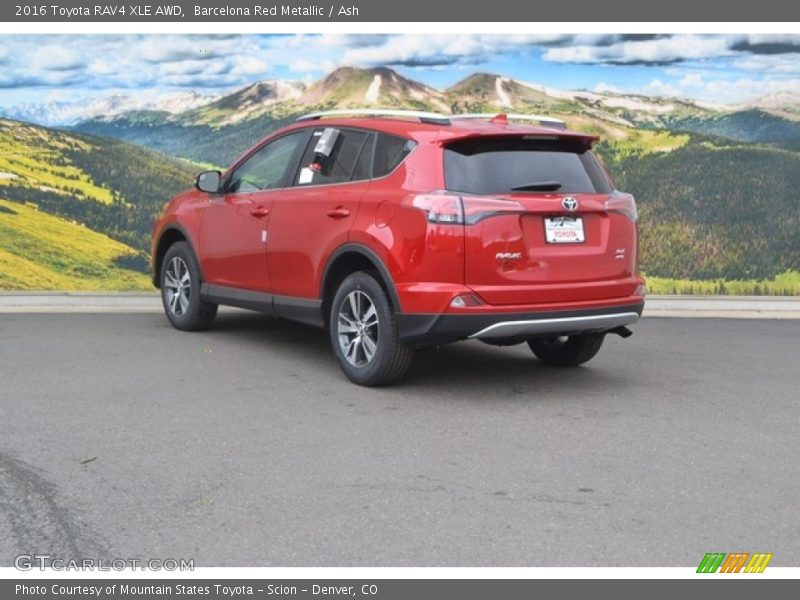 Barcelona Red Metallic / Ash 2016 Toyota RAV4 XLE AWD
