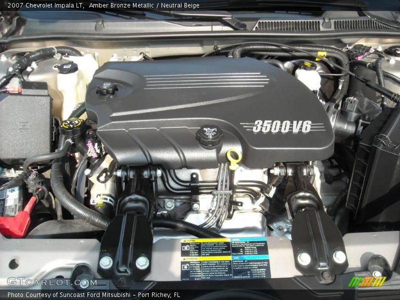 Amber Bronze Metallic / Neutral Beige 2007 Chevrolet Impala LT