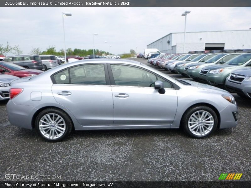 Ice Silver Metallic / Black 2016 Subaru Impreza 2.0i Limited 4-door