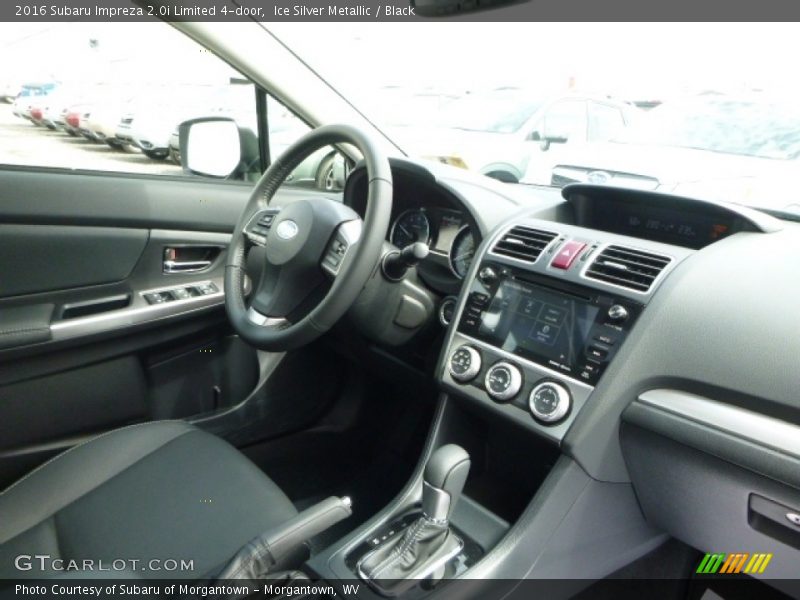 Ice Silver Metallic / Black 2016 Subaru Impreza 2.0i Limited 4-door