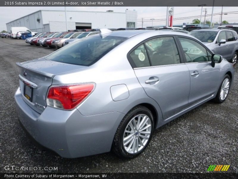Ice Silver Metallic / Black 2016 Subaru Impreza 2.0i Limited 4-door