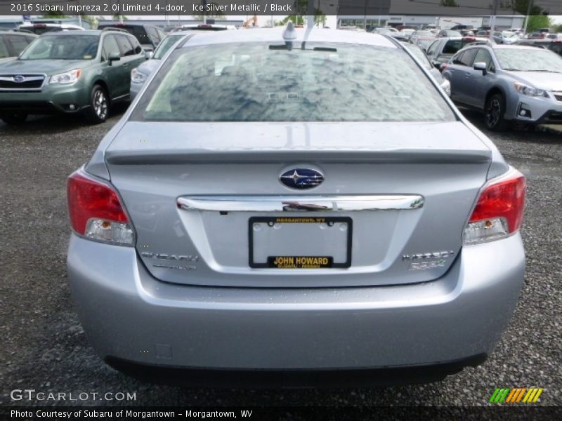 Ice Silver Metallic / Black 2016 Subaru Impreza 2.0i Limited 4-door
