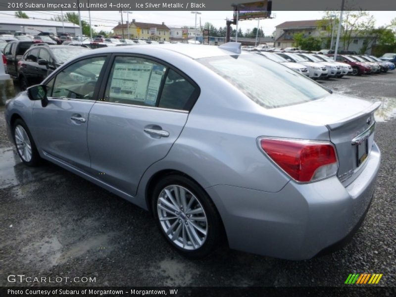 Ice Silver Metallic / Black 2016 Subaru Impreza 2.0i Limited 4-door