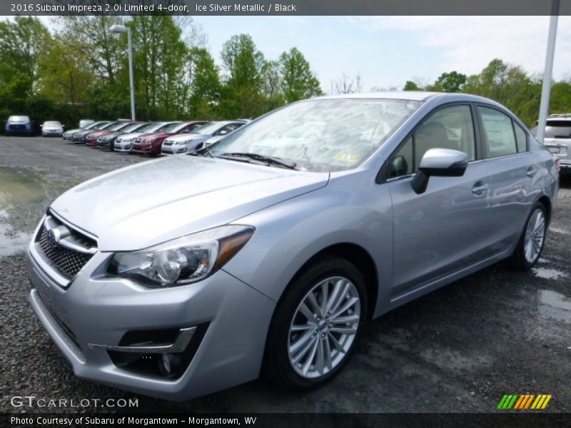 Ice Silver Metallic / Black 2016 Subaru Impreza 2.0i Limited 4-door