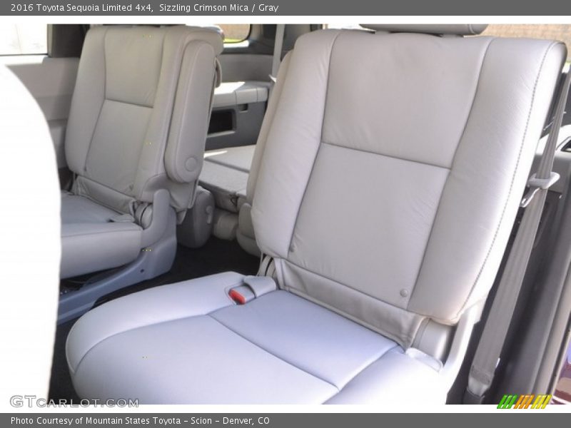 Sizzling Crimson Mica / Gray 2016 Toyota Sequoia Limited 4x4