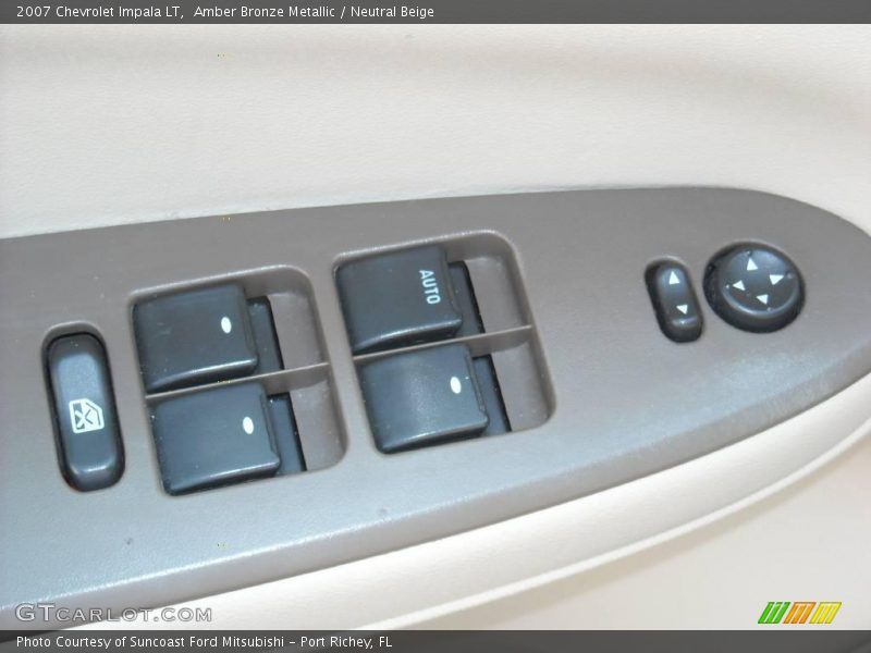Amber Bronze Metallic / Neutral Beige 2007 Chevrolet Impala LT