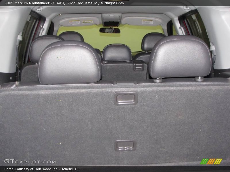 Vivid Red Metallic / Midnight Grey 2005 Mercury Mountaineer V6 AWD