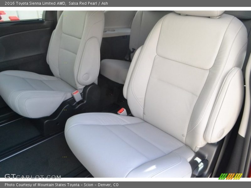 Salsa Red Pearl / Ash 2016 Toyota Sienna Limited AWD