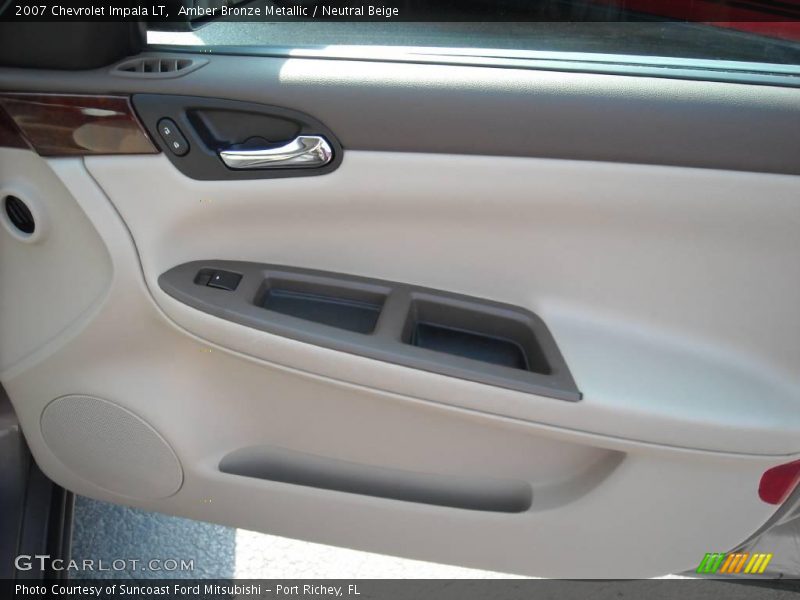 Amber Bronze Metallic / Neutral Beige 2007 Chevrolet Impala LT