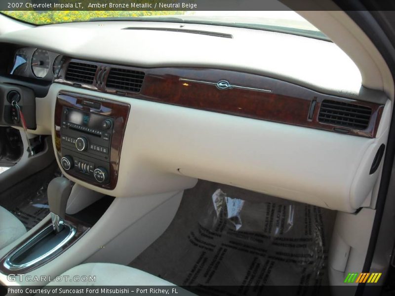Amber Bronze Metallic / Neutral Beige 2007 Chevrolet Impala LT