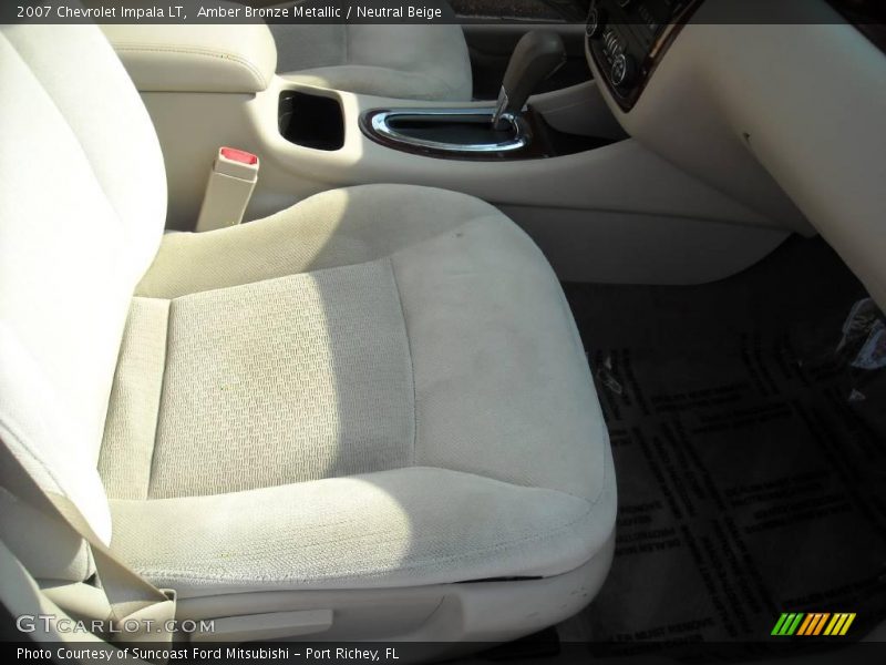 Amber Bronze Metallic / Neutral Beige 2007 Chevrolet Impala LT