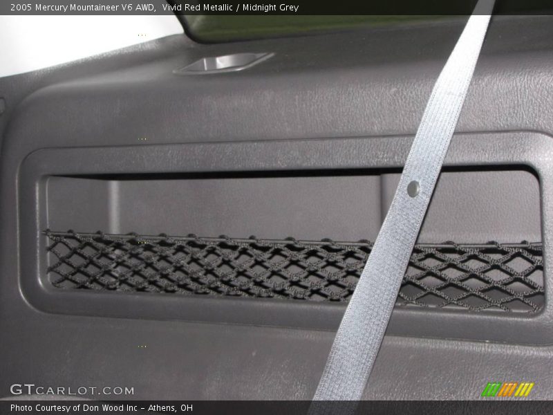 Vivid Red Metallic / Midnight Grey 2005 Mercury Mountaineer V6 AWD