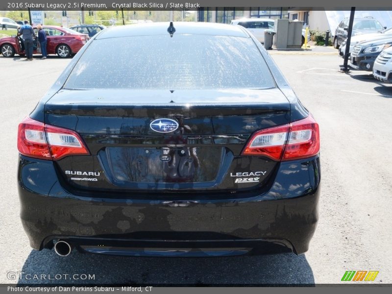 Crystal Black Silica / Slate Black 2016 Subaru Legacy 2.5i Premium