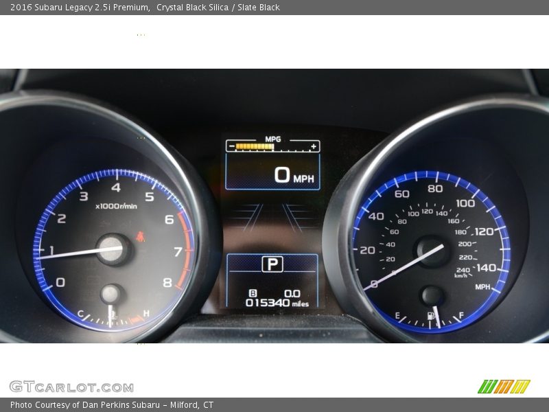Crystal Black Silica / Slate Black 2016 Subaru Legacy 2.5i Premium
