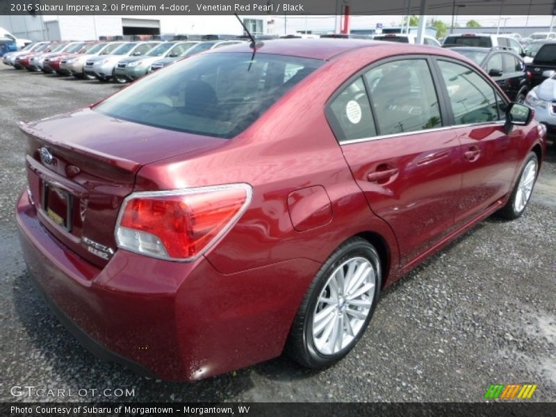 Venetian Red Pearl / Black 2016 Subaru Impreza 2.0i Premium 4-door