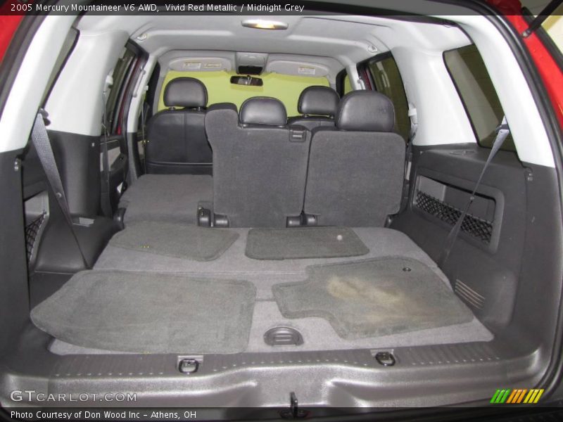 Vivid Red Metallic / Midnight Grey 2005 Mercury Mountaineer V6 AWD