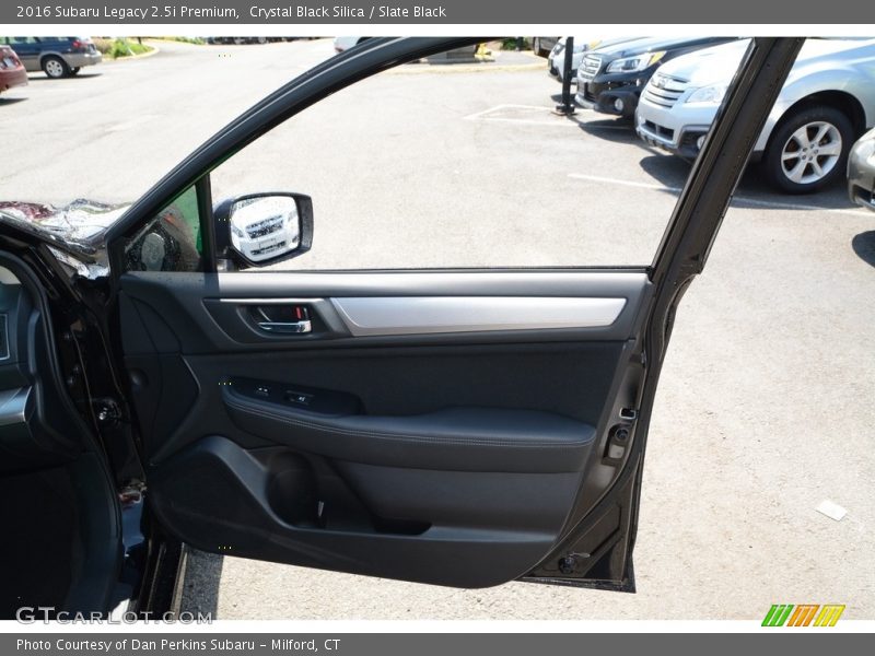 Crystal Black Silica / Slate Black 2016 Subaru Legacy 2.5i Premium