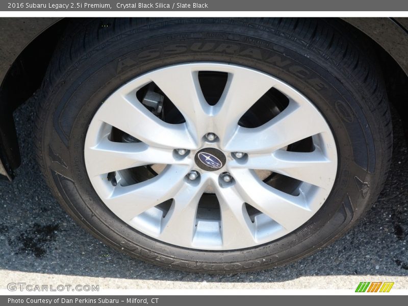 Crystal Black Silica / Slate Black 2016 Subaru Legacy 2.5i Premium