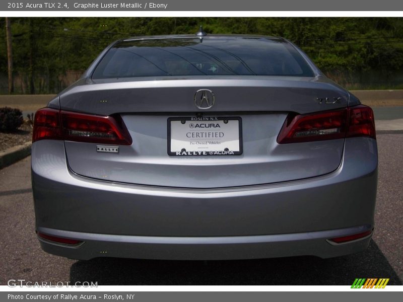 Graphite Luster Metallic / Ebony 2015 Acura TLX 2.4