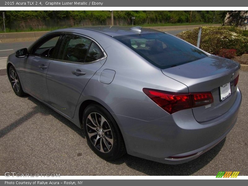 Graphite Luster Metallic / Ebony 2015 Acura TLX 2.4