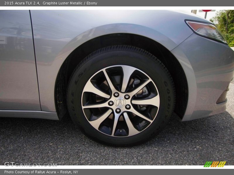 Graphite Luster Metallic / Ebony 2015 Acura TLX 2.4