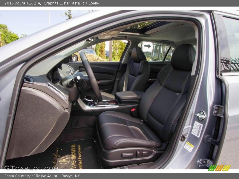 Graphite Luster Metallic / Ebony 2015 Acura TLX 2.4