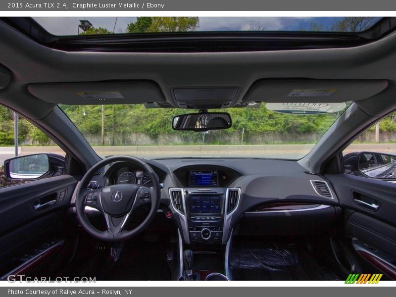 Graphite Luster Metallic / Ebony 2015 Acura TLX 2.4