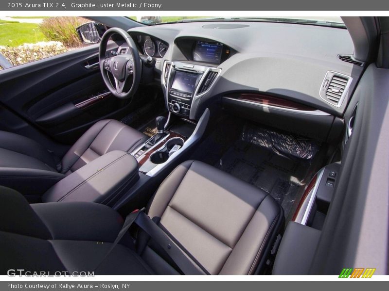 Graphite Luster Metallic / Ebony 2015 Acura TLX 2.4